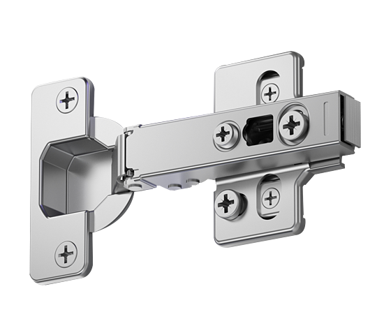 SMALL ANGLE 3D ADJUSTABLE SOFT CLOSE HINGE  (STOPPABLE TWO-WAY)