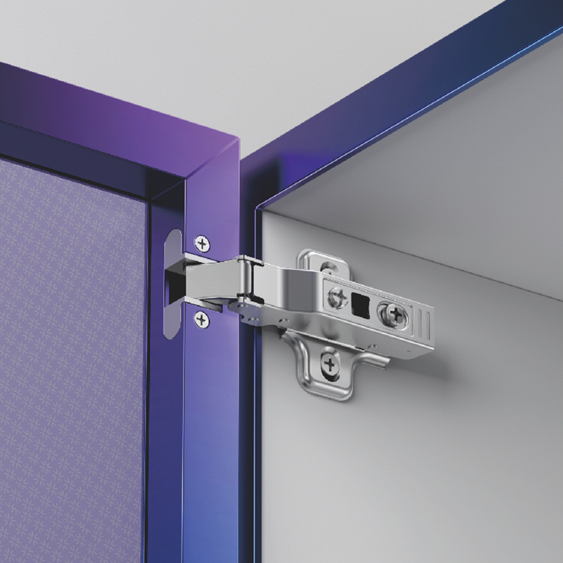 CLIP-ON SOFT CLOSE ALUMINUM  DOORFRAME HINGE