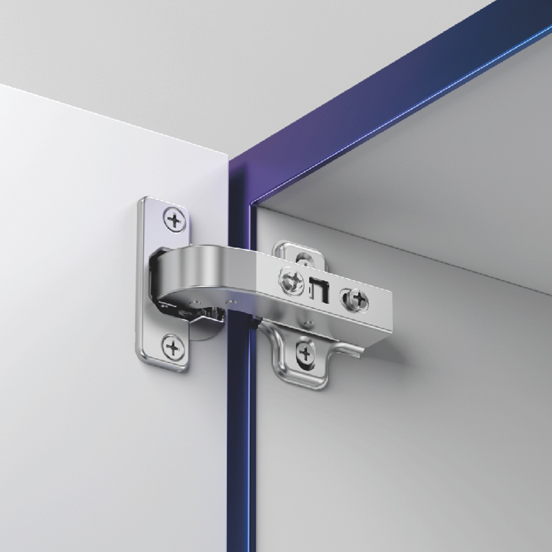 90° CLIP-ON SHORT ARM SOFT CLOSE HINGE