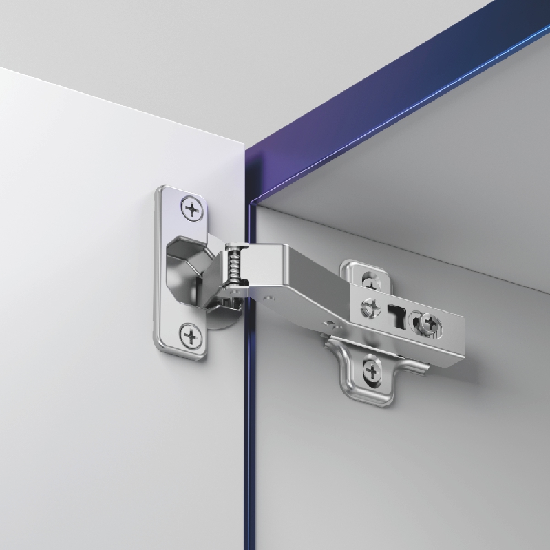45° CLIP ON SOFT CLOSE HINGE