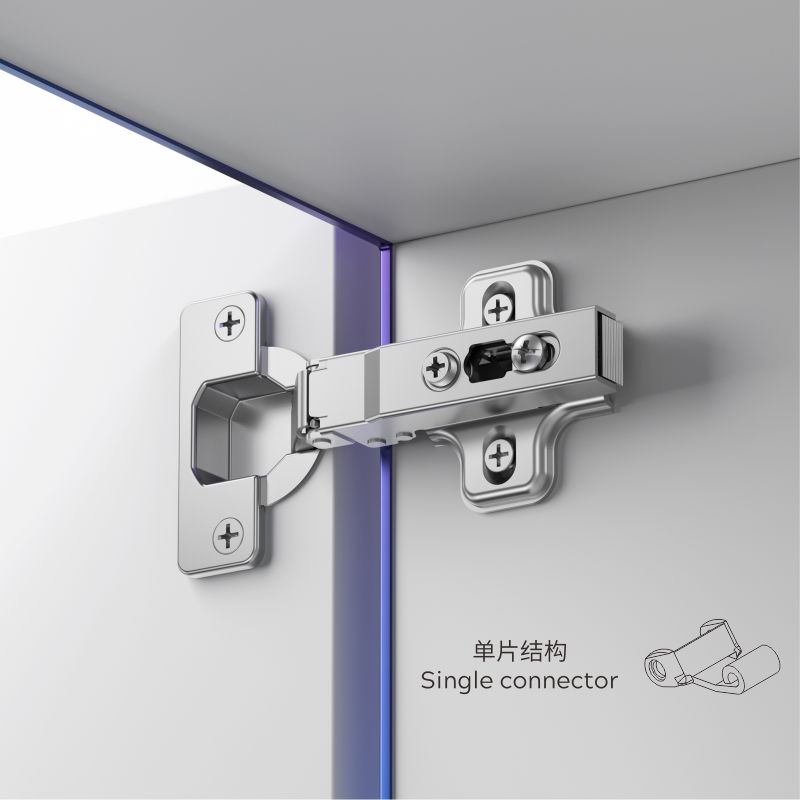 SMALL ANGLE CLIP-ON  SOFT CLOSE HINGE (TWO-WAY)