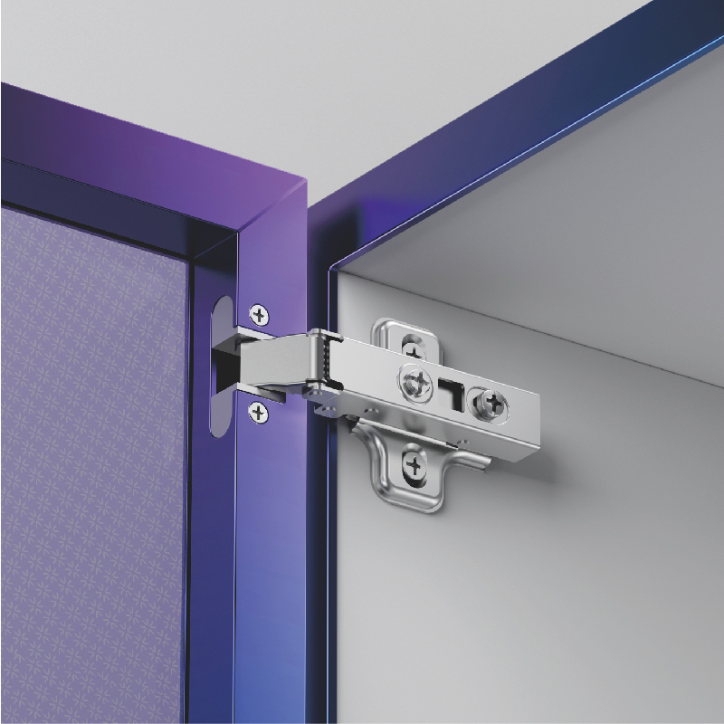 CLIP-ON SOFT CLOSE ALUMINUM  DOORFRAME HINGE