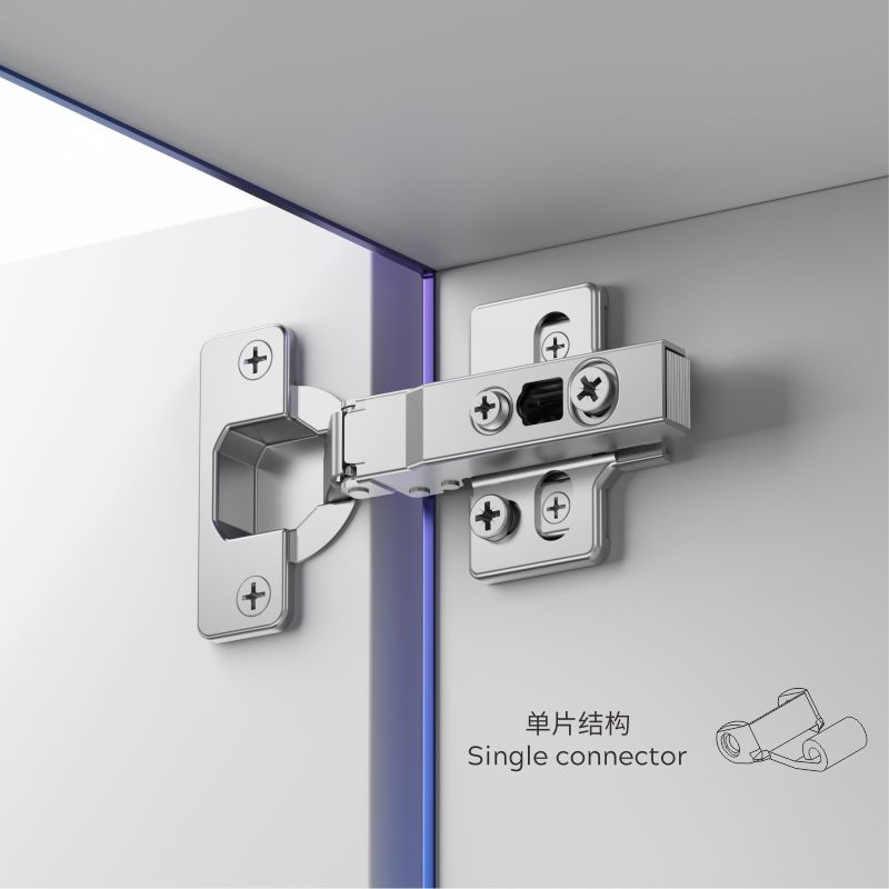 SMALL ANGLE 3D ADJUSTABLE  SOFT CLOSE HINGE (TWO-WAY)
